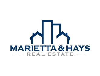 Marietta & Hays Real Estate  logo design by karjen