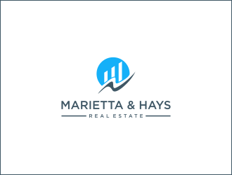Marietta & Hays Real Estate  logo design by Orino