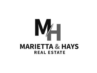 Marietta & Hays Real Estate  logo design by Webphixo