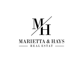 Marietta & Hays Real Estate  logo design by kopipanas