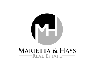 Marietta & Hays Real Estate  logo design by Gwerth