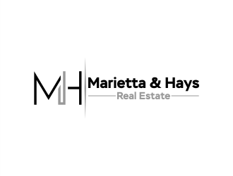 Marietta & Hays Real Estate  logo design by Gwerth