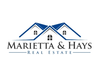 Marietta & Hays Real Estate  logo design by AamirKhan
