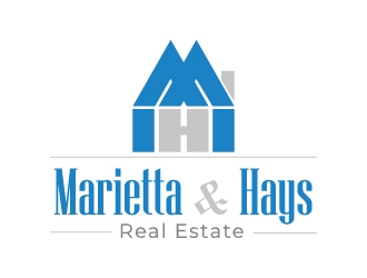 Marietta & Hays Real Estate  logo design by Shailesh