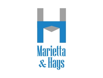 Marietta & Hays Real Estate  logo design by Shailesh