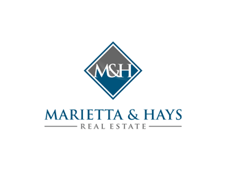 Marietta & Hays Real Estate  logo design by alby