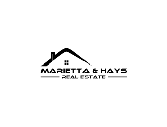 Marietta & Hays Real Estate  logo design by sodimejo