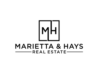 Marietta & Hays Real Estate  logo design by johana