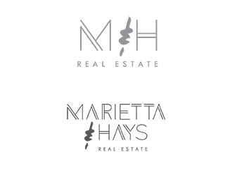 Marietta & Hays Real Estate  logo design by g_prompt