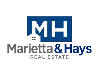 Marietta & Hays Real Estate  logo design by FriZign
