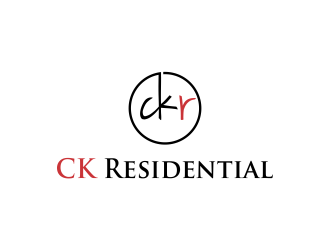 CK Residential logo design by oke2angconcept