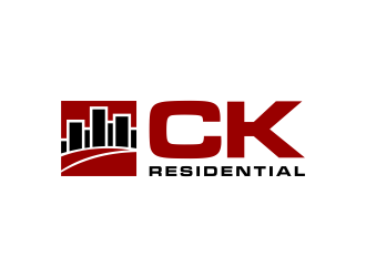 CK Residential logo design by p0peye