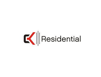 CK Residential logo design by R-art