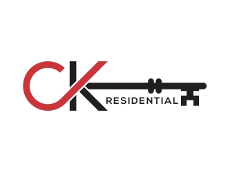 CK Residential logo design by rokenrol