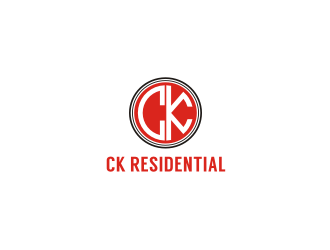 CK Residential logo design by Barkah