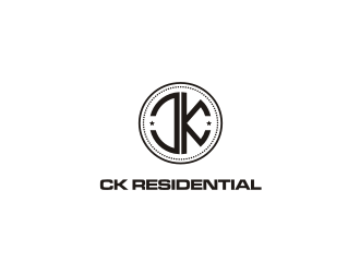 CK Residential logo design by Barkah