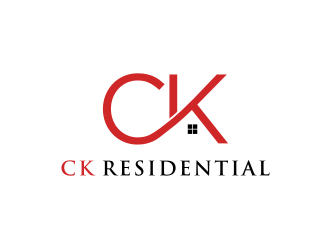 CK Residential logo design by johana