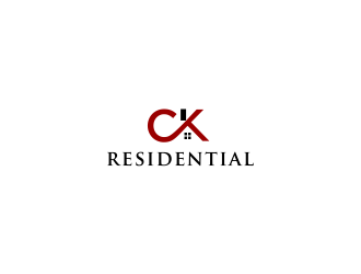 CK Residential logo design by gusth!nk