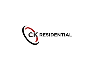 CK Residential logo design by clayjensen