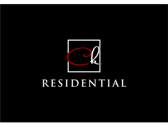 CK Residential logo design by clayjensen