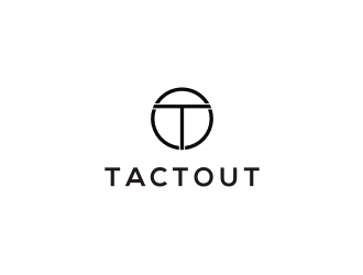 TACTOUT logo design by logitec