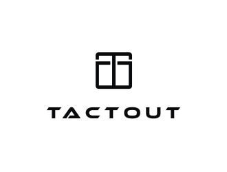 TACTOUT logo design by logitec