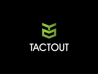 TACTOUT logo design by clayjensen