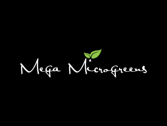 Mega Microgreens logo design by hopee