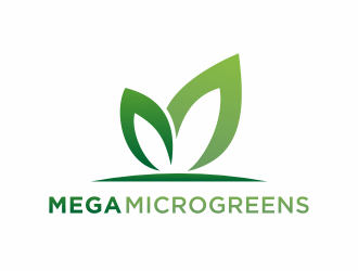 Mega Microgreens logo design by hidro