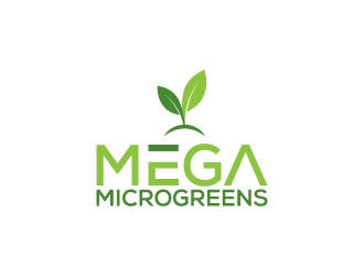 Mega Microgreens logo design by aryamaity
