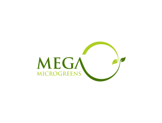 Mega Microgreens logo design by ammad