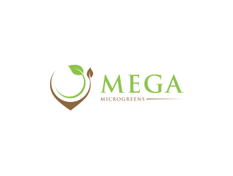 Mega Microgreens logo design by Nurmalia