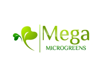 Mega Microgreens logo design by uttam
