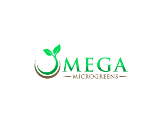 Mega Microgreens logo design by johana