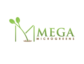 Mega Microgreens logo design by sanu