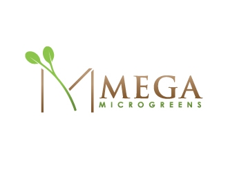 Mega Microgreens logo design by sanu