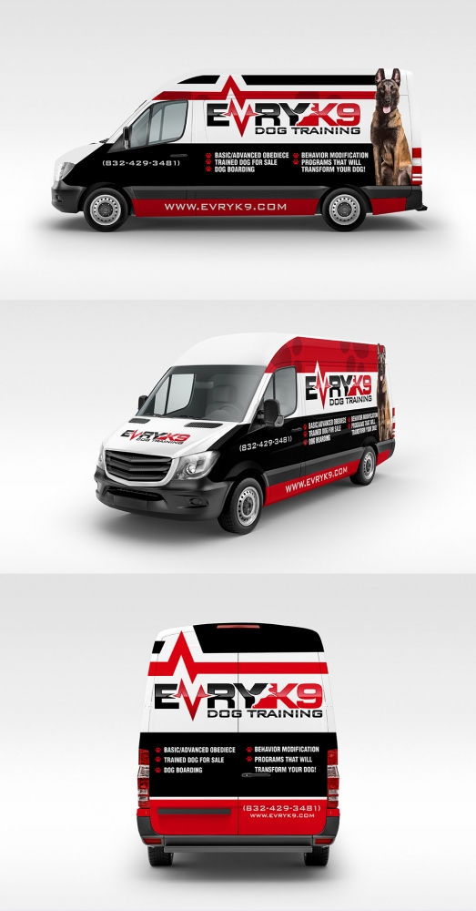 Evry K9 Dog Training logo design by mattlyn