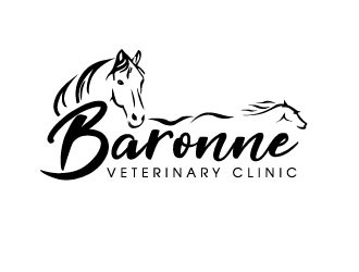 Baronne Veterinary Clinic logo design by J0s3Ph