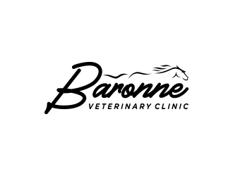 Baronne Veterinary Clinic logo design by goblin