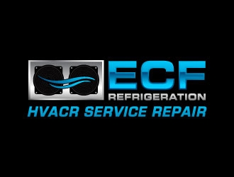 ECF REFRIGERATION logo design by J0s3Ph