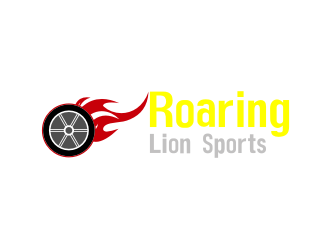 Roaring Lion Sports logo design by Barkah