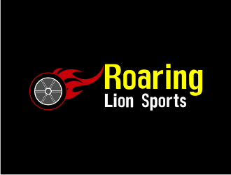 Roaring Lion Sports logo design by Barkah