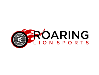 Roaring Lion Sports logo design by evdesign