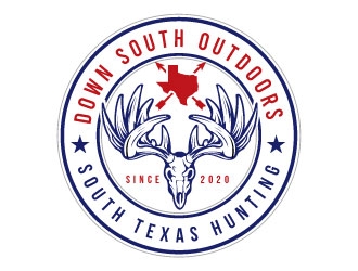 Down south outdoors  logo design by Conception