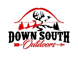 Down south outdoors  logo design by jaize