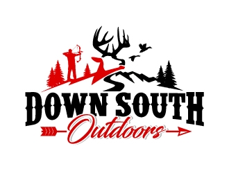 Down south outdoors  logo design by jaize