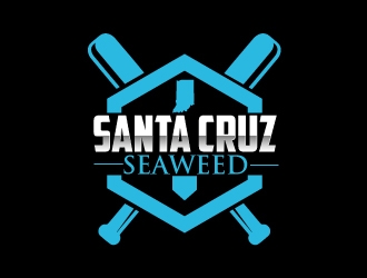 Santa Cruz Seaweed logo design by AamirKhan