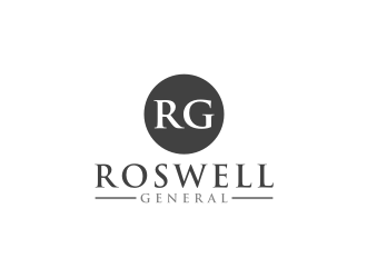 Roswell General  logo design by bricton