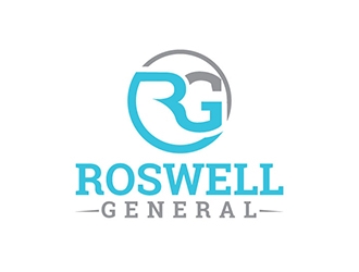 Roswell General  logo design by logoguy