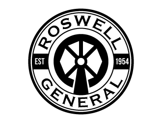 Roswell General  logo design by LogOExperT